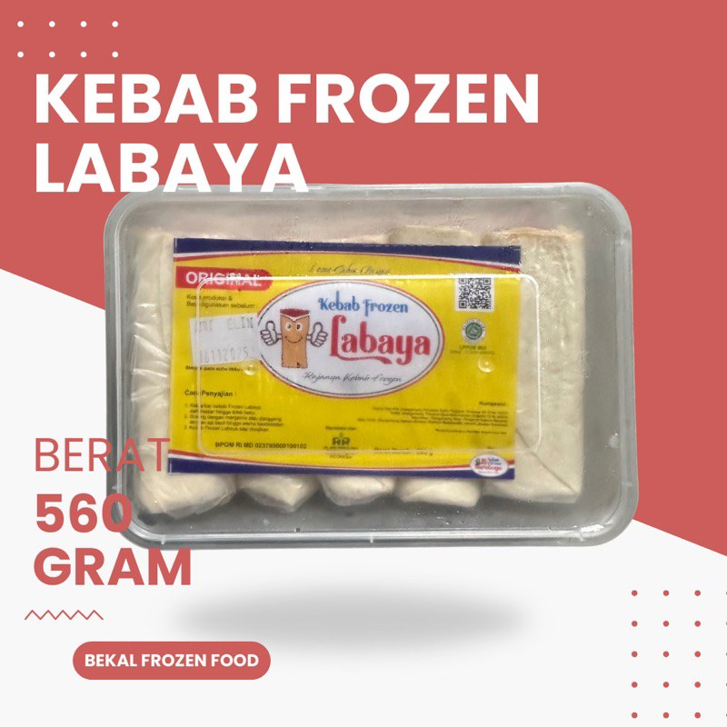 

Kebab Frozen Labaya Original Mini Full Beef isi 10