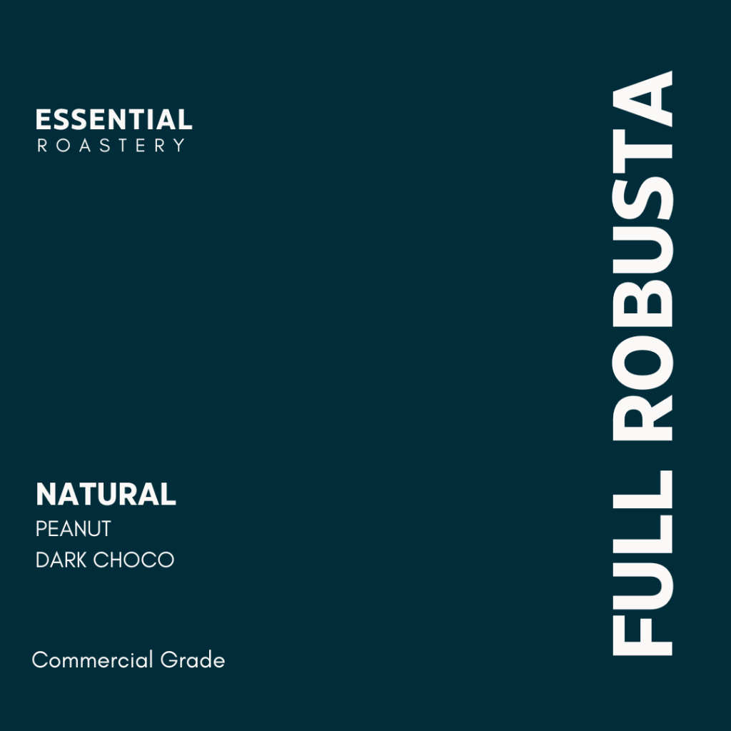 

Bahan Es Kopi Susu Gula Aren - Full Robusta Essential - Dark Roast