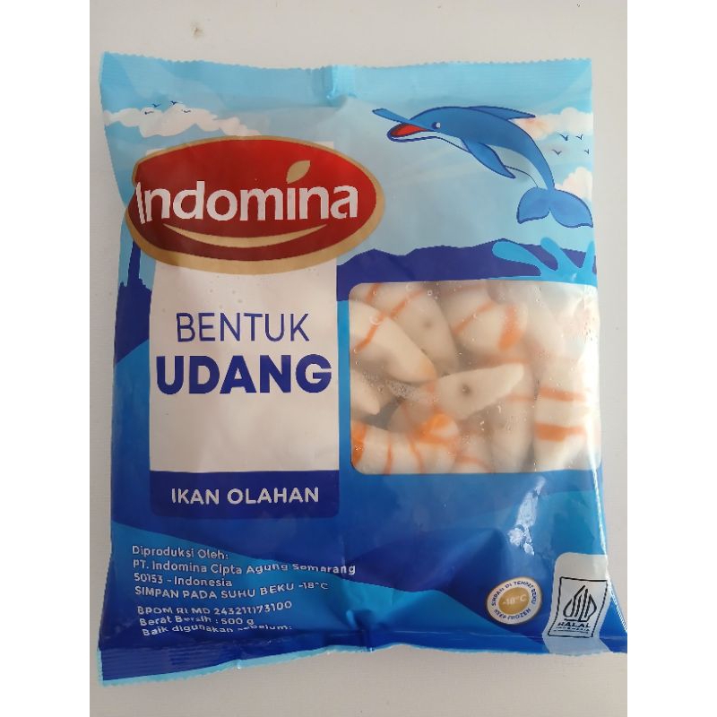 

Indomina bentuk udang 500gr - frozen food