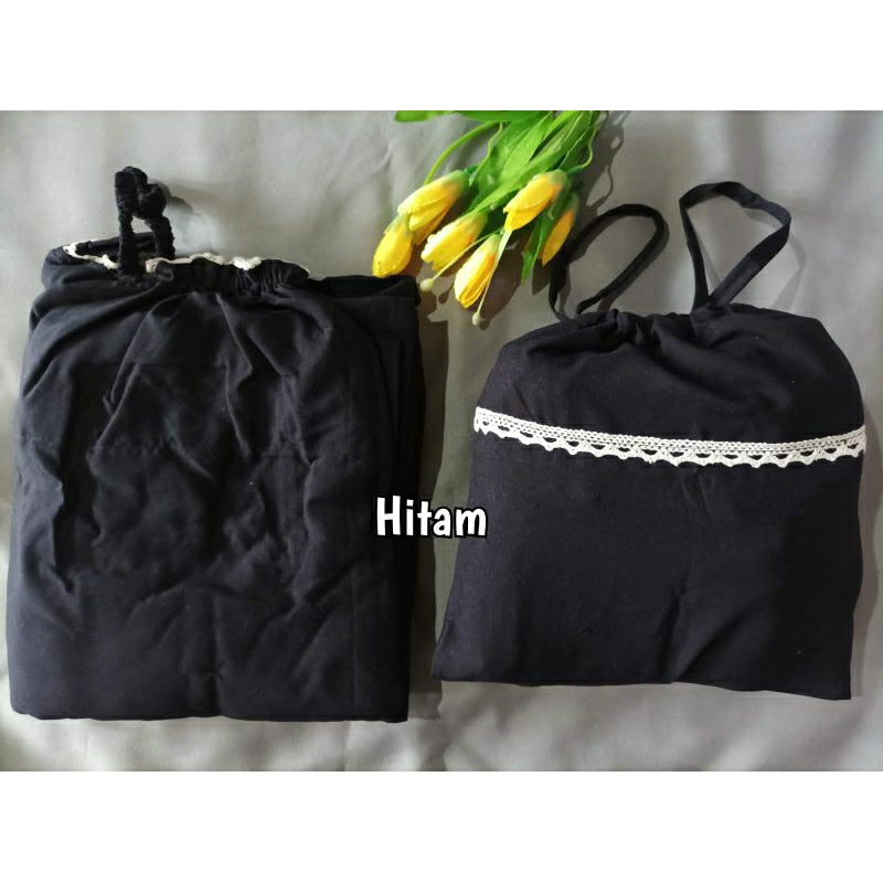 Mukena traveling (terusan)