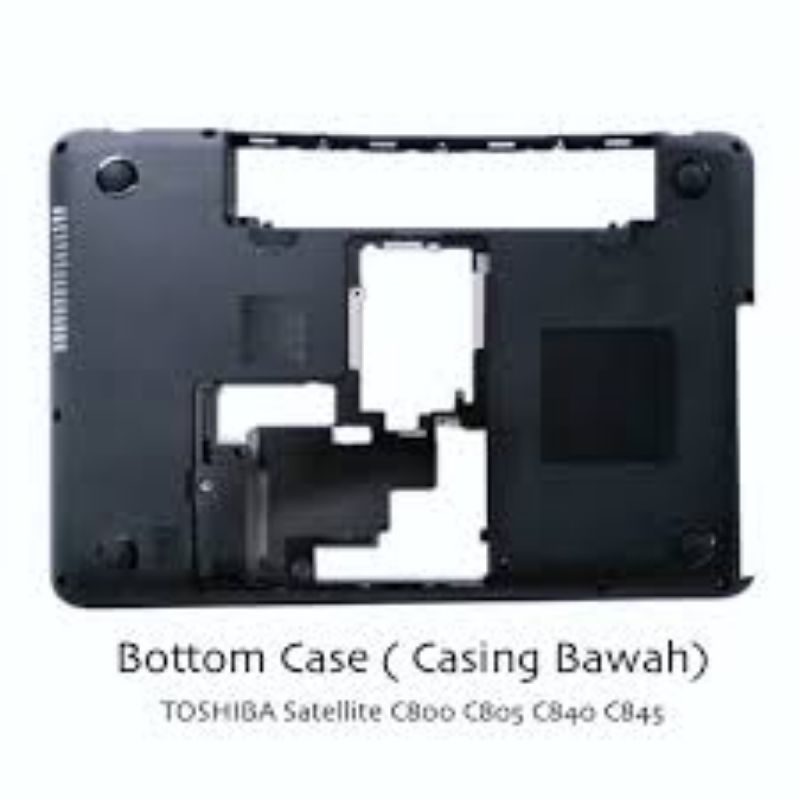 casing bawah Toshiba C800, C840, L840, M840 normal layak pakai