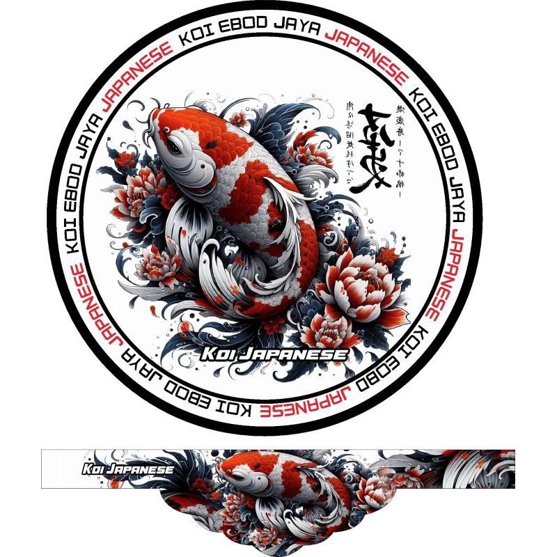 Stiker Tebok#Decal stiker #Decal tebok Murai Batu Bisa Cutom Tersedia No 1-2-3