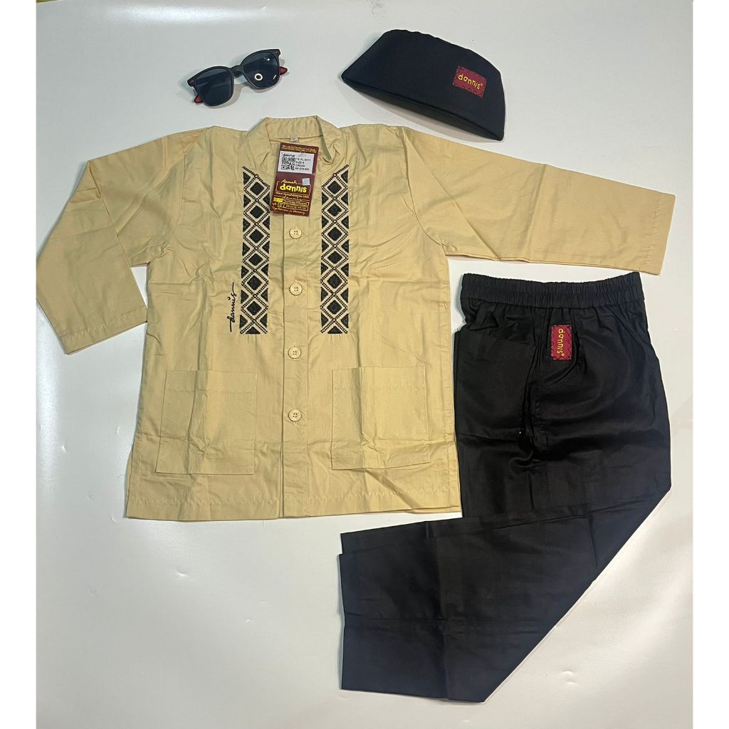 [8,9]SALE 25% [RUMAH DANNIS]  SALE Busana Pakaian Takwa Koko baju anak Muslim laki laki cowok Size 8