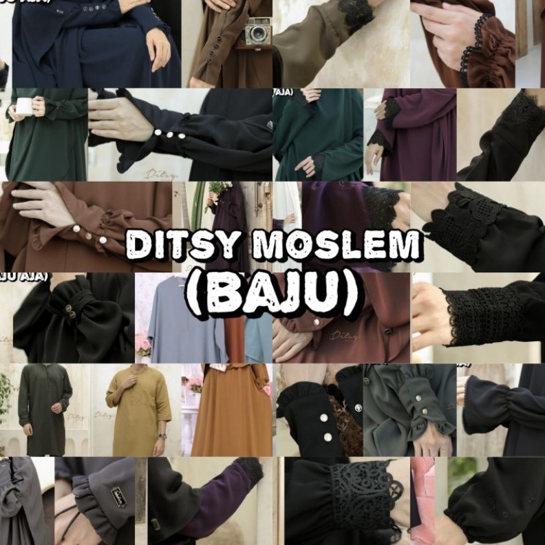 KODE V29V BAJU DITSY MOSLEM OKTOBER SIAP KIRIM Luana Linara Linnaea Aarash Haala Shalwa Hayfa Shaima