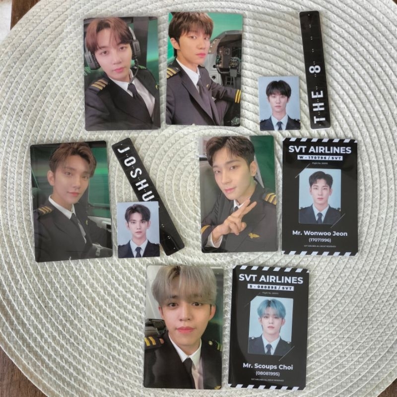 [READY STOCK] ‼️TOLONG BACA DESKRIPSI‼️PC Photocard Seventeen pilot official jeonghan joshua the8