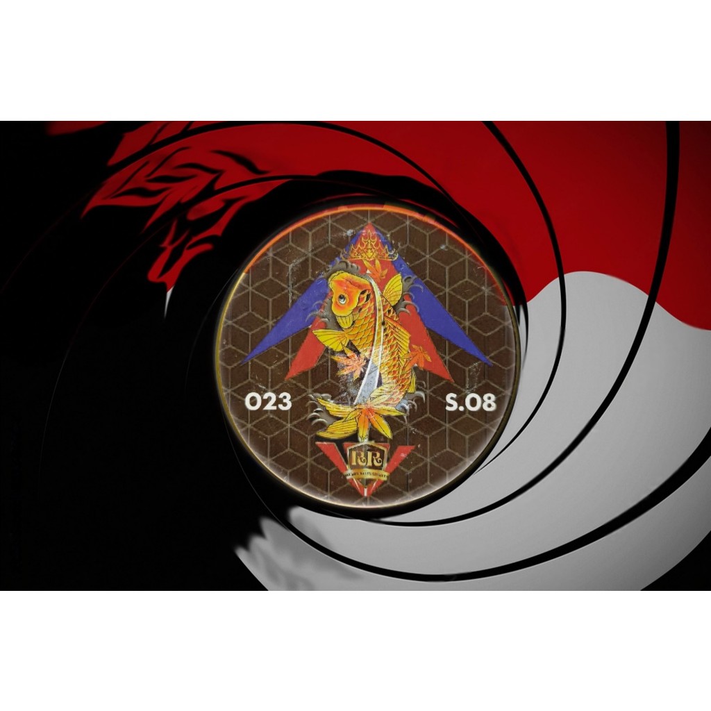 Gelasan Matot RR KOI SERI 08 Size 023 Bahan Abu 3000 Yard