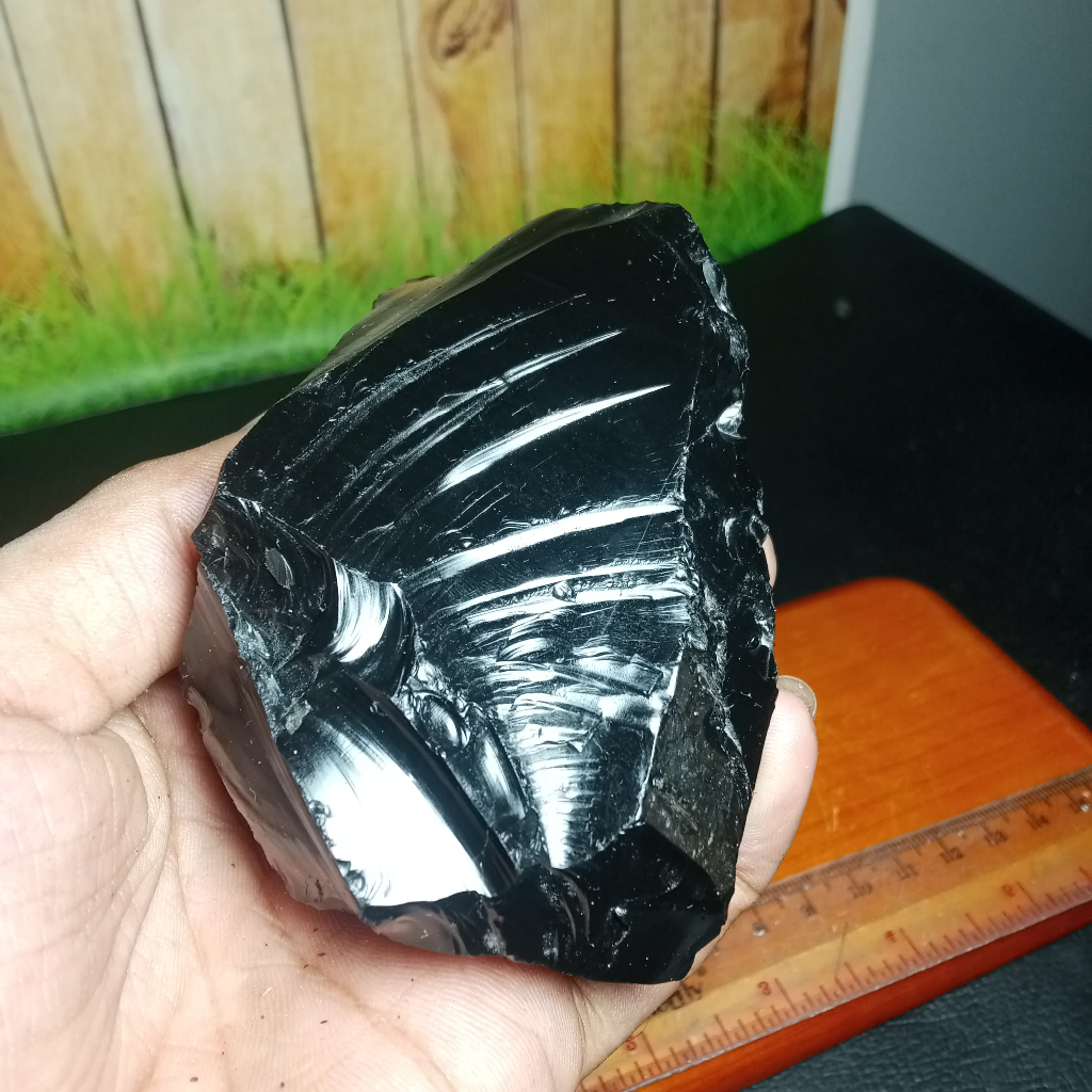 Natural Black Obsidian Rough (2)