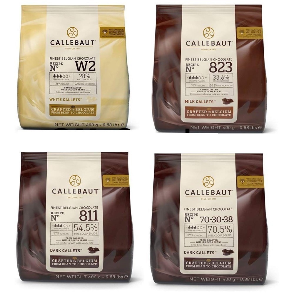 

[KHUSUS INSTAN] CALLEBAUT 70%/CALLEBAUT 811/CALLEBAUT 823/ CALLEBAUT W2 repack 250g