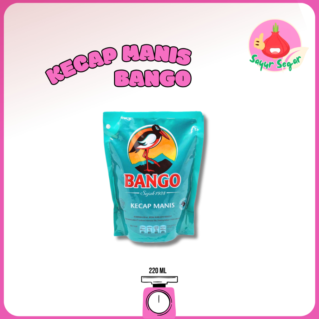 

Sayur Segar - Kecap Manis Bango / Soy Sauce 220 ml