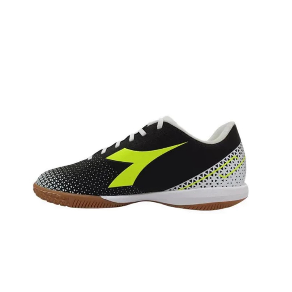 Sepatu Futsal DIADORA PICHICHI 6 IDR HITAM KUNING PUTIH