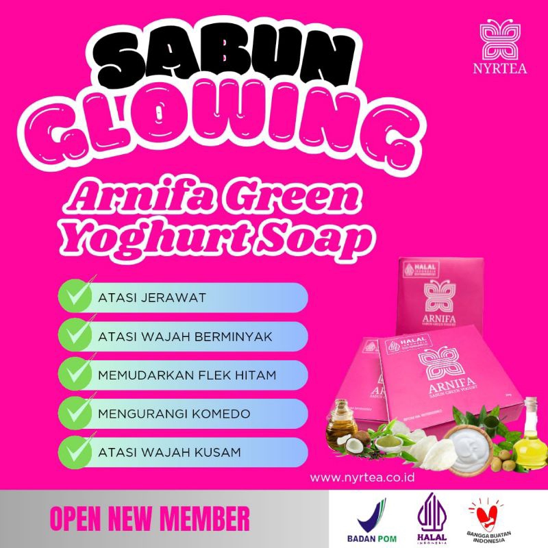 sabun glowing Arnifa nyrtea