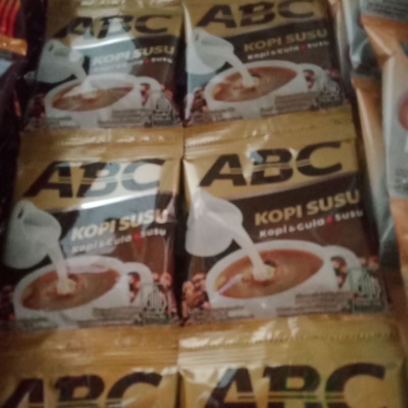 

KOPI ABC SUSU (KOPI+GULA+SUSU) 1RENCENG 10PCS