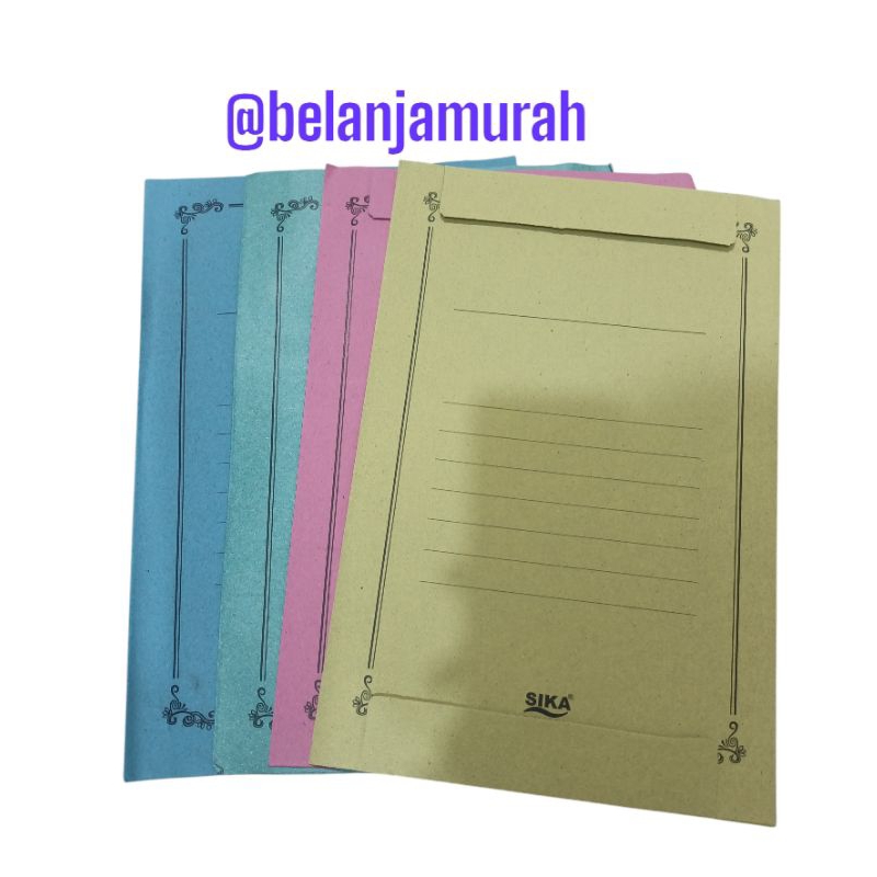 

[50lembar] STOP MAP | MAP KERTAS