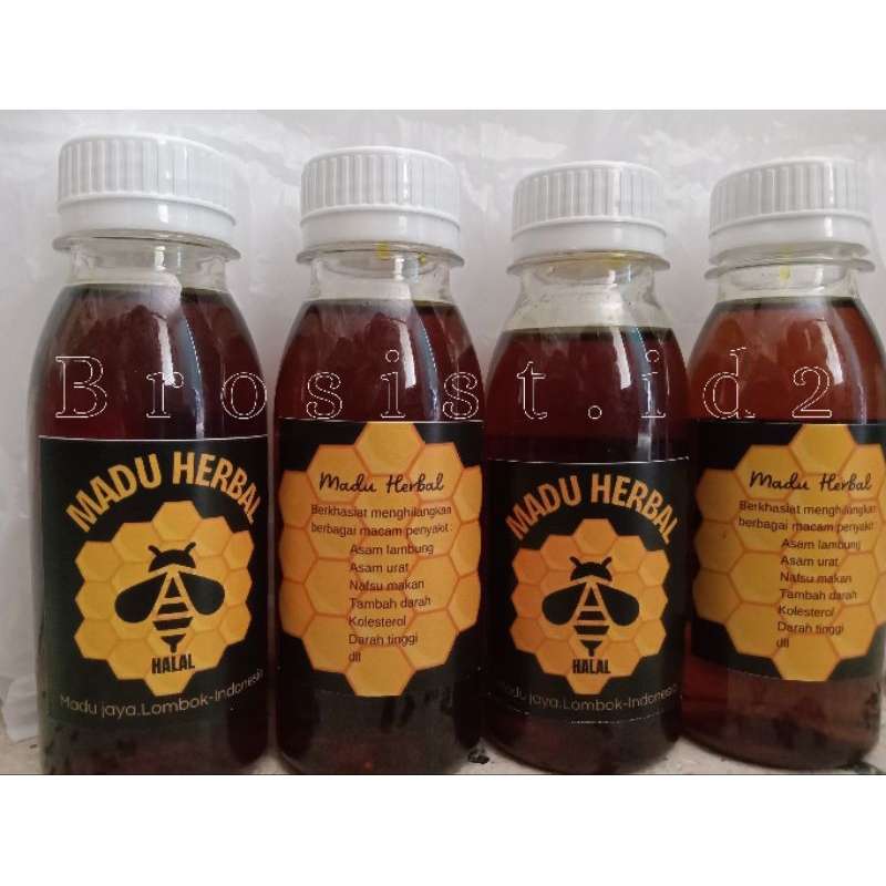 

Madu herbal 120 ml. Halal //Madu_Kolesterol,asam urat