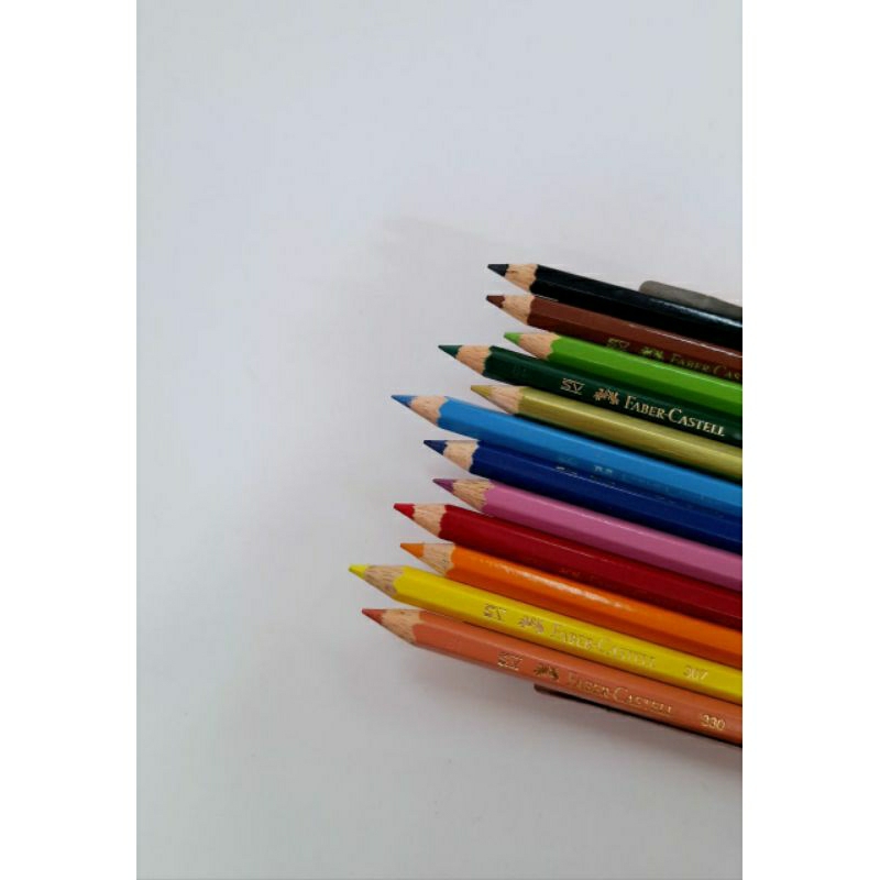 

Classic Color Pencil Faber Castell 12 Warna Pendek