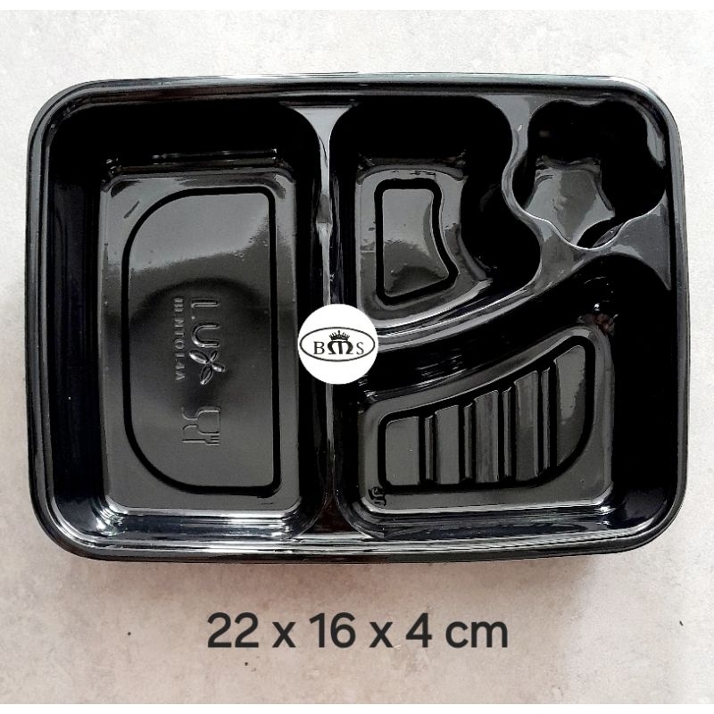 LUX Mika Bento Sekat 4 | Mika Coklat Star Sekat 4