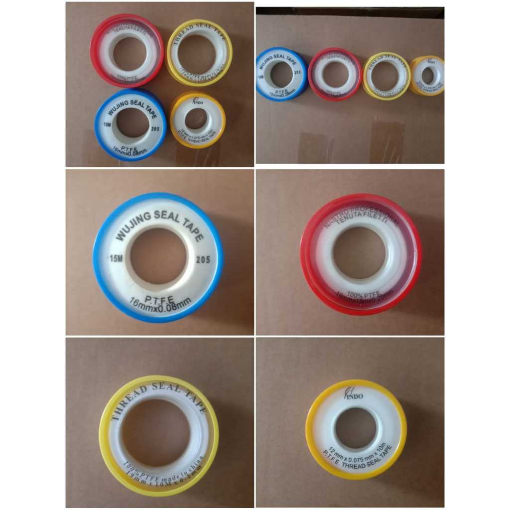 seal tape isolasi kran putih/seal tape kran air