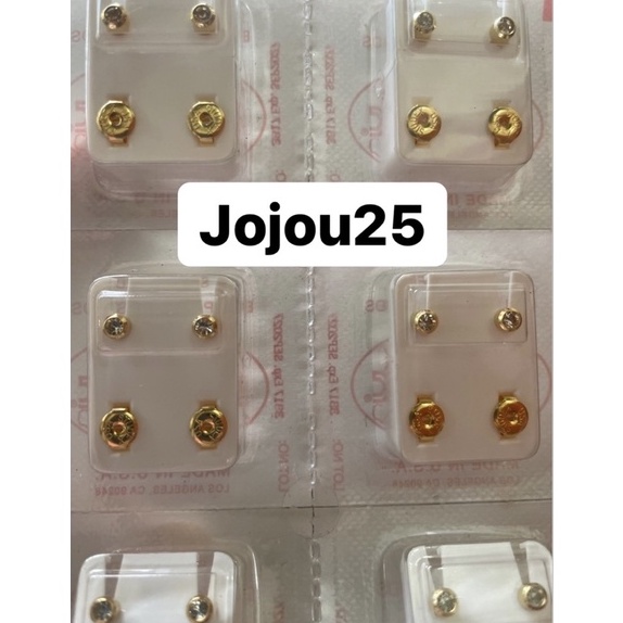 KODE J42E Earrings  Anting Kerabu Tindik Kuping  Hidung Studex Original Made in USA  Size Medium ASL