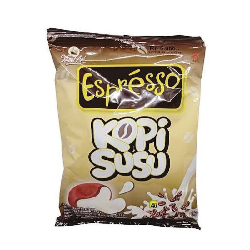 

Kapal Api Espresso Permen Kopi Susu 135gr Isi 50 Pcs