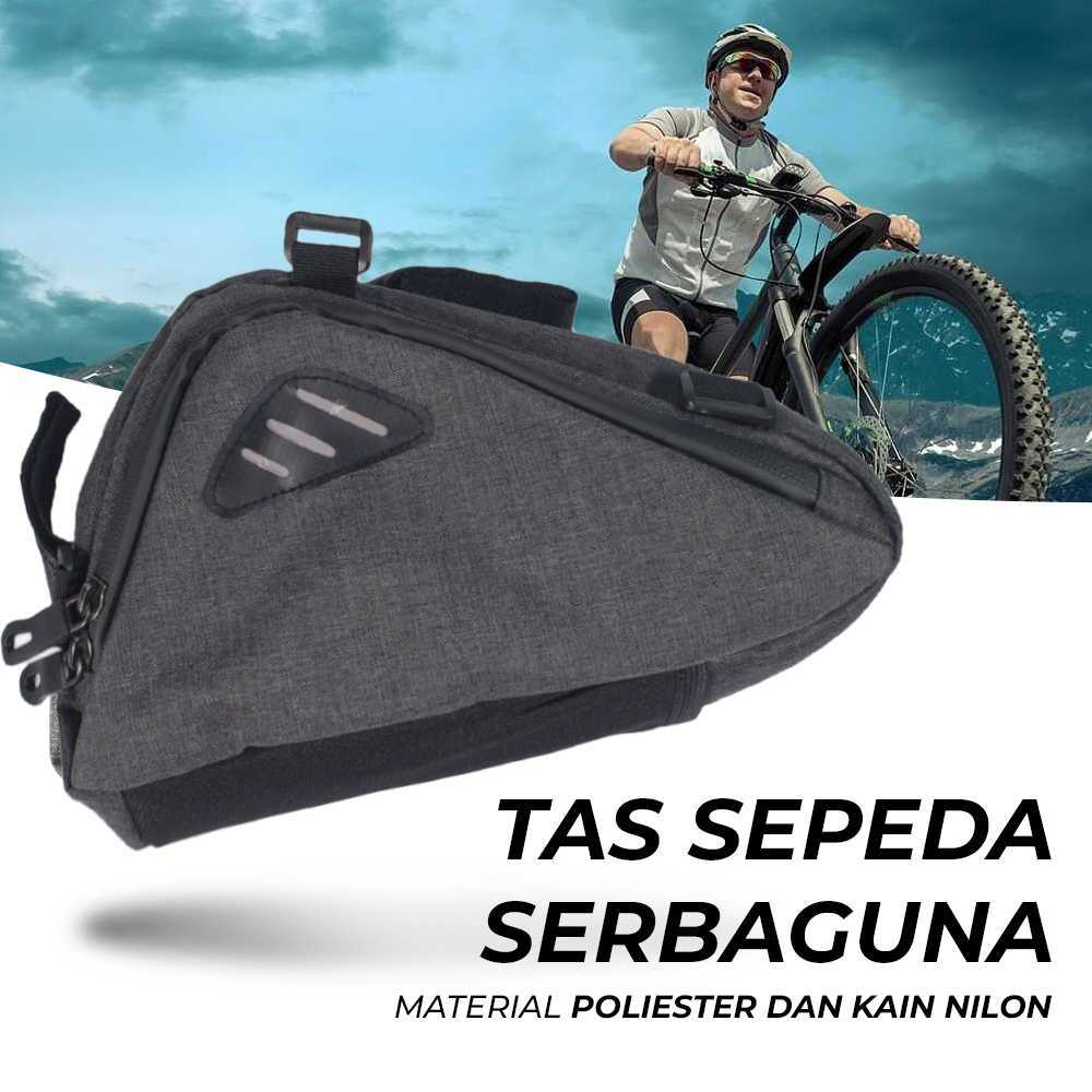 Tas Sepeda Triangle Frame ROS126 – Pouch Serbaguna Anti Air untuk Frame Sepeda MTB/Road