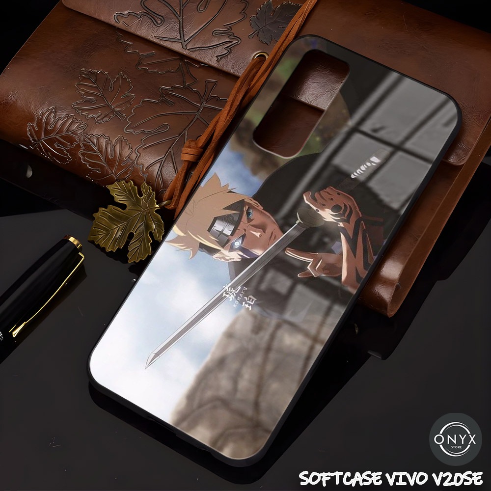 AA15 SOFTCASE VIVO V20SE BORUTO | Kesing keren Vivo | Casing Kilau Glossy Vivo V20SE