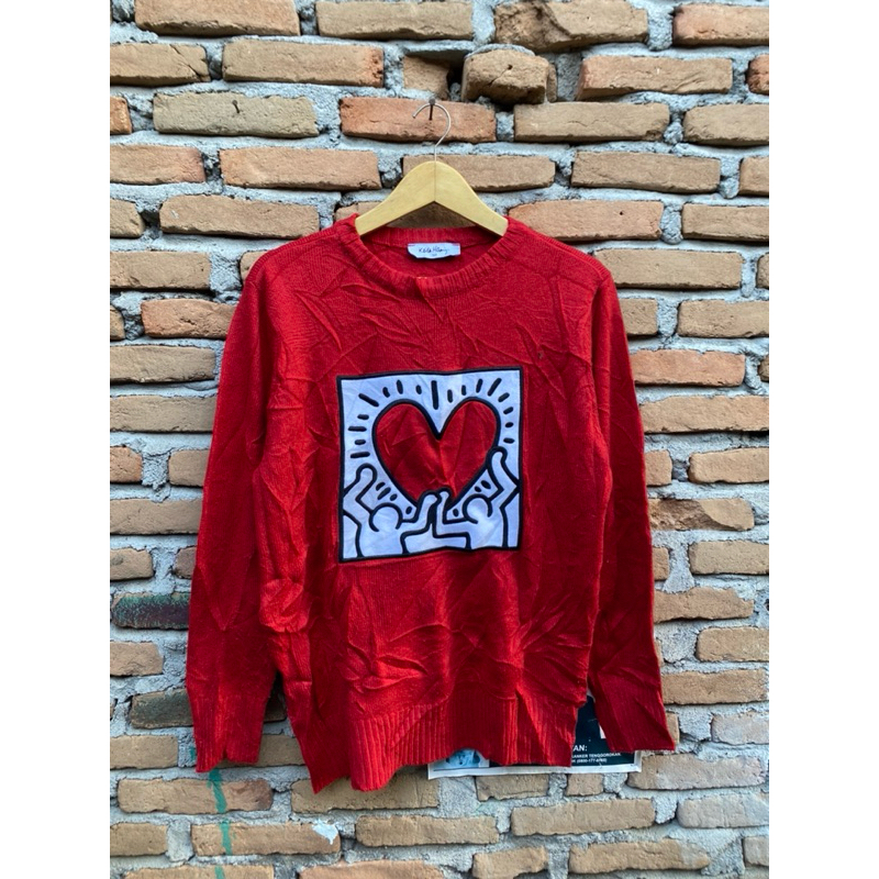 Knit rajut keith haring