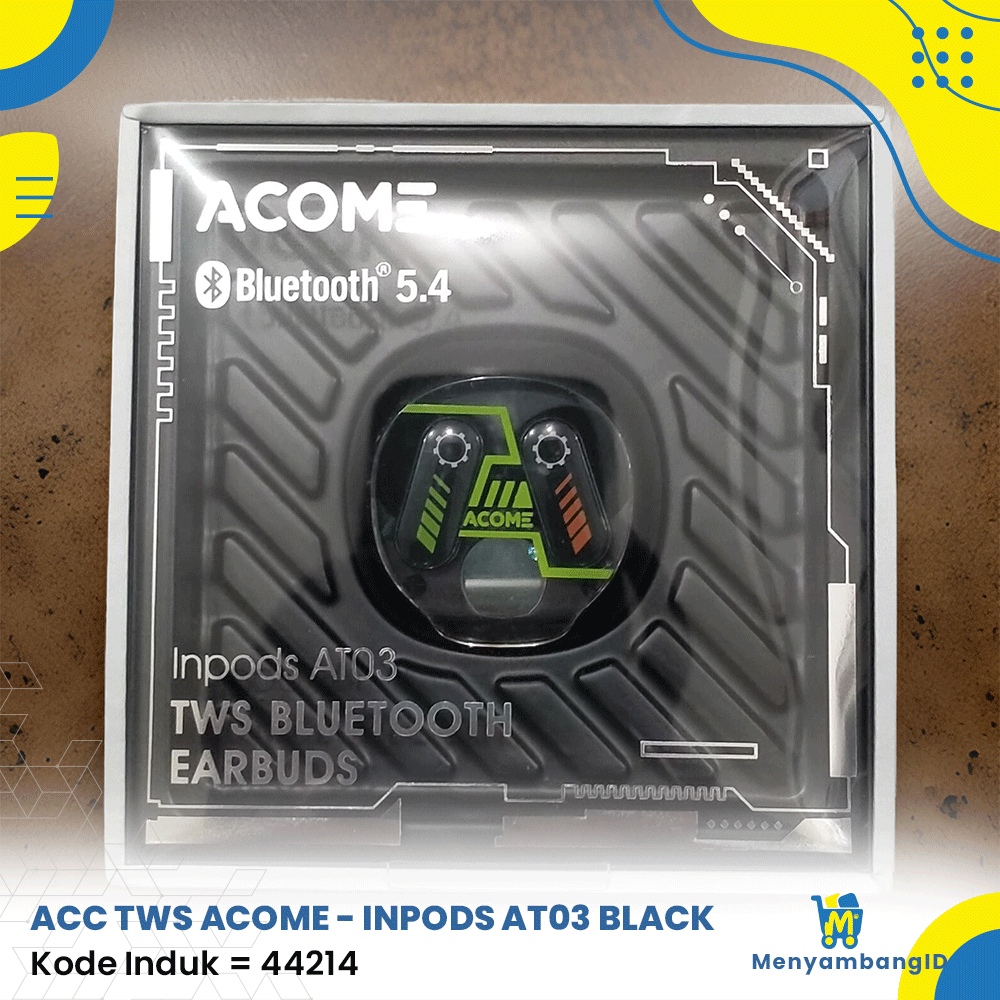 44214 | ACOME AT03 Headset Earphone TWS Bluetooth 5.4