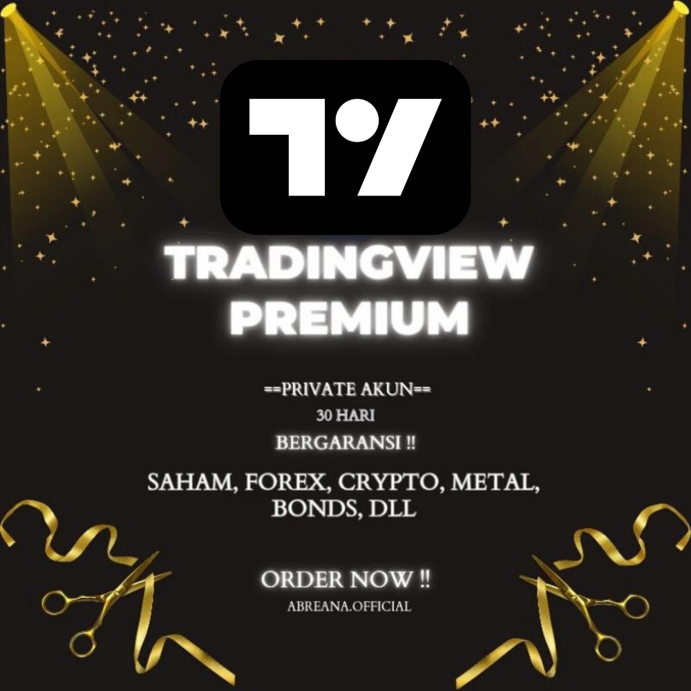 TRADINGVIEW PREMIUM 1 Bulan Private Full Garansi