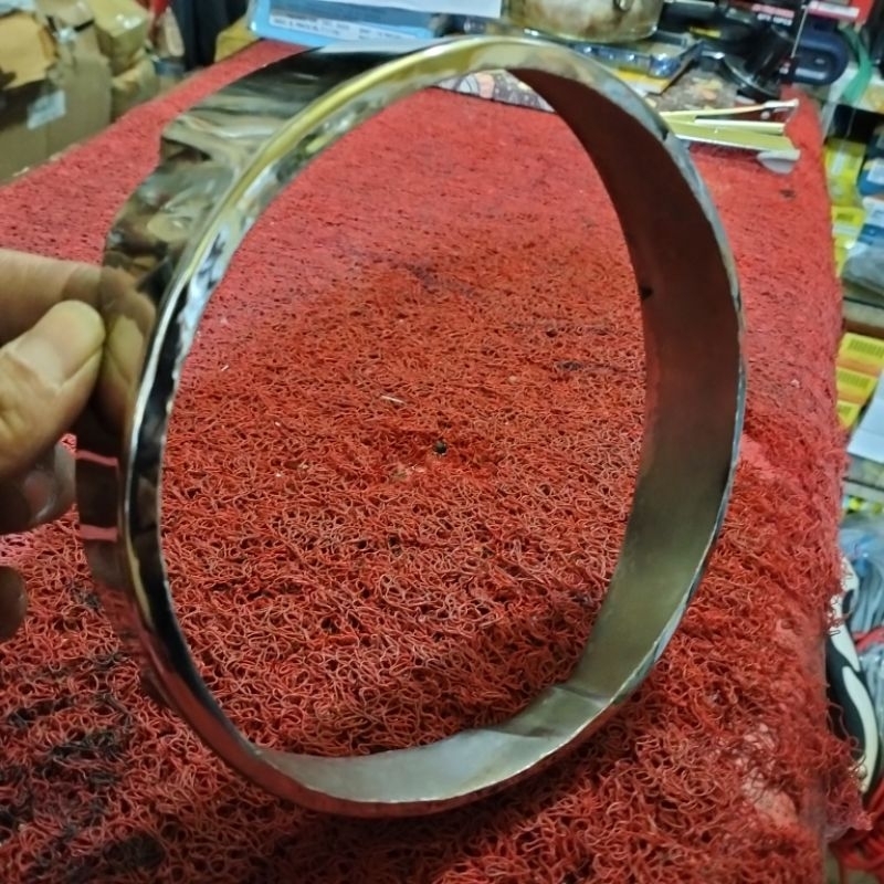 ring lampu ring headlamp vespa New PX chrome