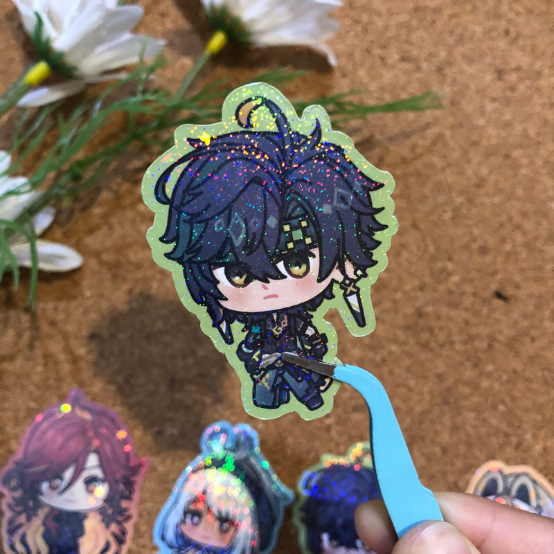 

[MIN.15RB] Genshin Impact - Kinich Mualani Kachina Mavuika Sticker [Yumekawa-ya!]