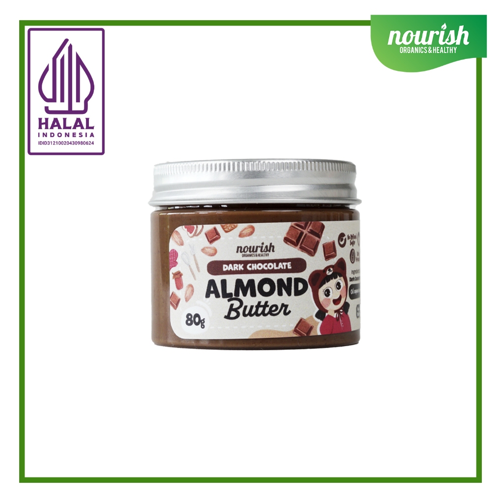 

Nourish Dark Chocolate Almond Butter - 80 gr