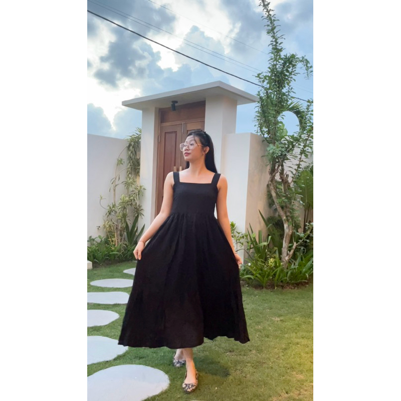 Dress korean style black