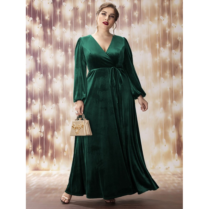 Chiobushop- (Audrey) Party Birthday Bludru Bridesmaid Wedding Kondangan Pesta Dress Wanita