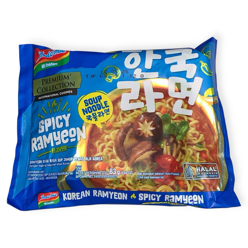 

INDOMIE SOUP NOODLE - SPICY RAMYEON FLAVOR (83g)