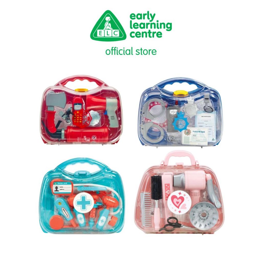 ELC Pretend Play Occupation Case - Set Mainan Profesi Dokter Dokteran, Pemadam dan Polisi