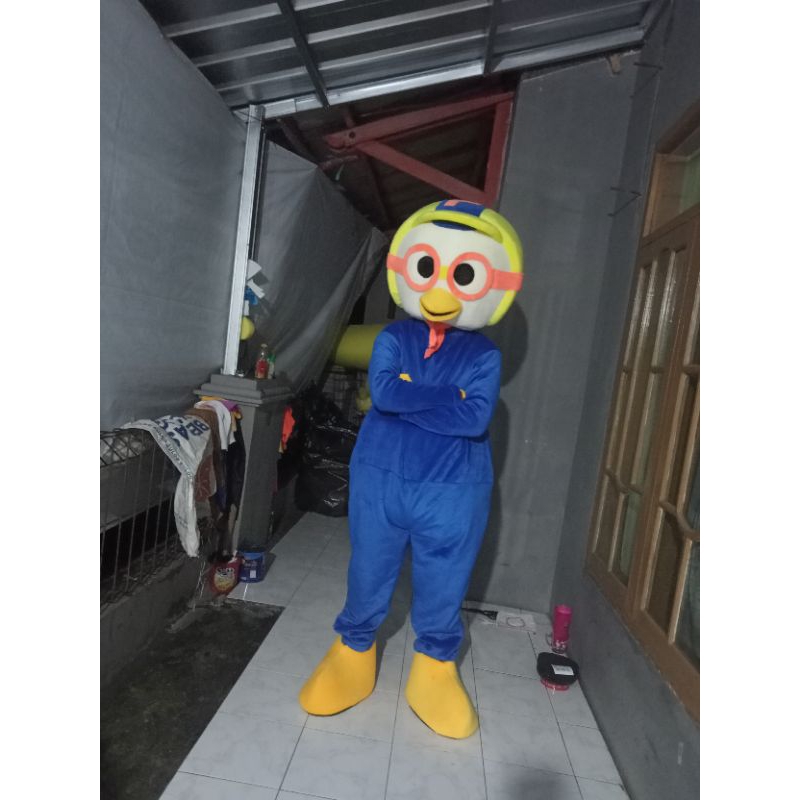 kostum badut karakter Pororo