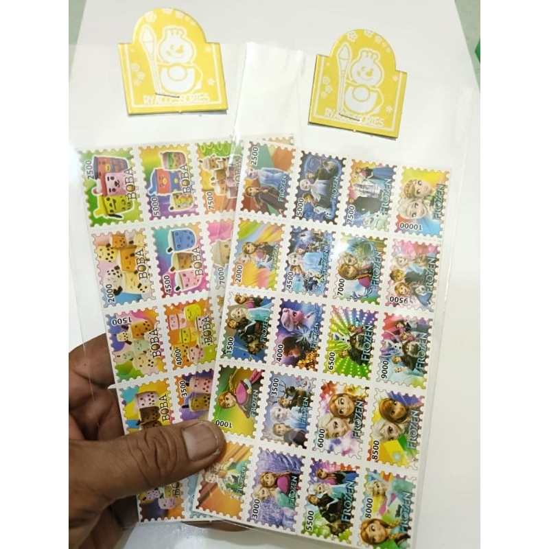 

mainan prangko isi 20 pcs