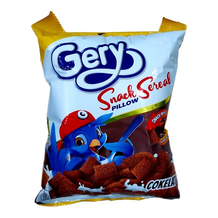 

Gery Snack Sereal Pillow Rasa Cokelat Kemasan 5 Pcs