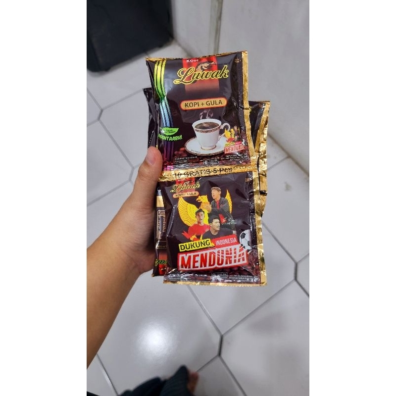 

Luwak Kopi Hitam + Gula, Beli 10 gratis 5