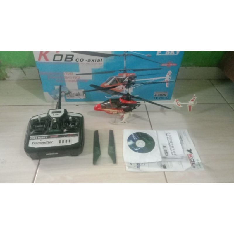 rc atau remote control helicopter second /masih bisa digunakan