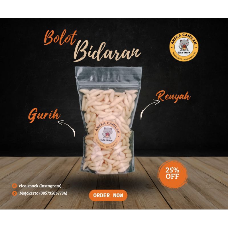 

BIDARAN BOLOT | 150 GRAM | GURIH RENYAH