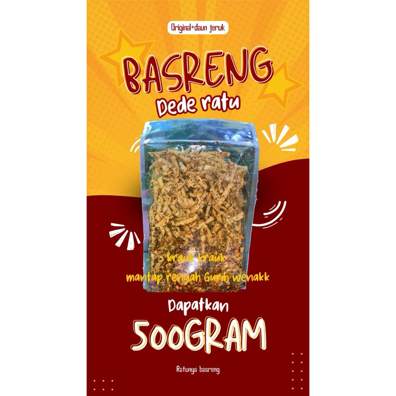 

RatunyaBasreng(pedasdaunjeruk)500grm