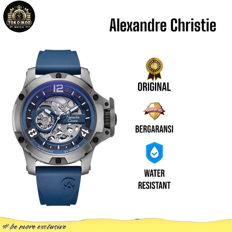 Jam Tangan Pria Alexandre Christie 6295 MTR Original Limited Edition