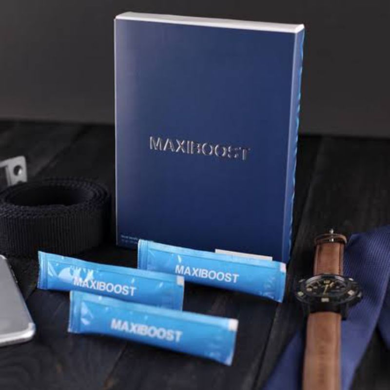 

Kopi maxi boost/maxiboost original 1 box isi 10 Sachet