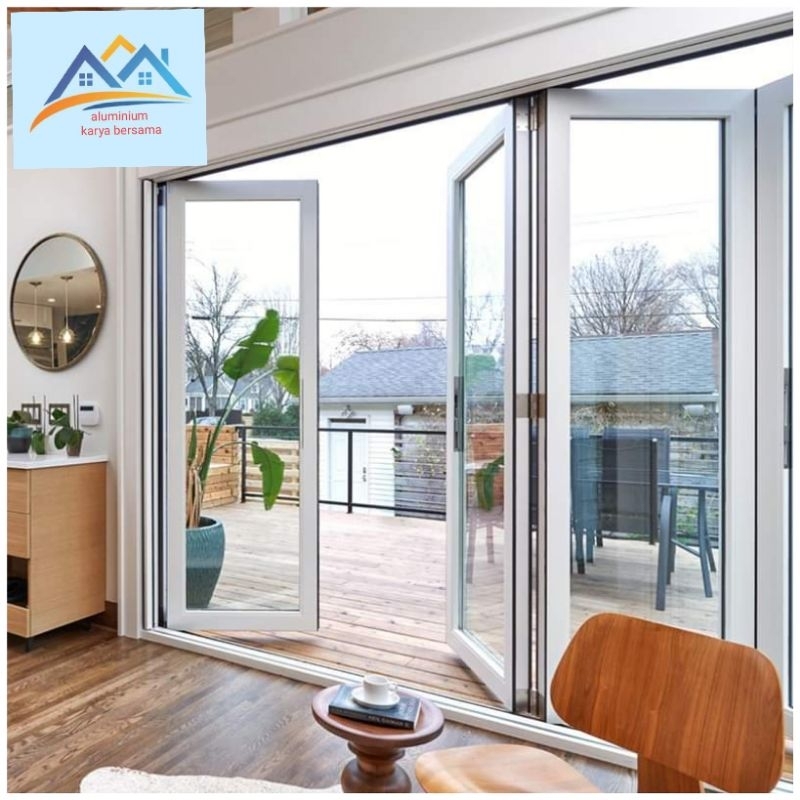 pintu lipat aluminium