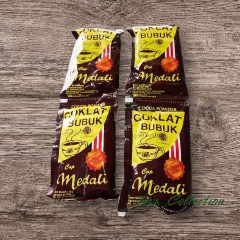 

Coklat bubuk medali 25gr