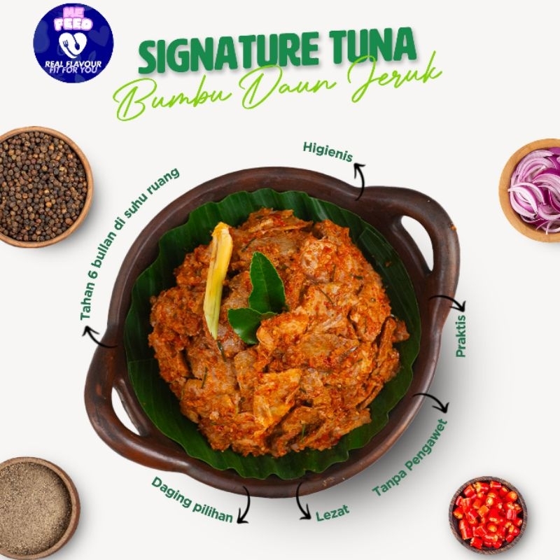 

[MeFeed] Signature Tuna Daun Jeruk - Gracious Healthy Makanan Diet Sehat Lezat Instant Praktis Bergizi Menyehatkan