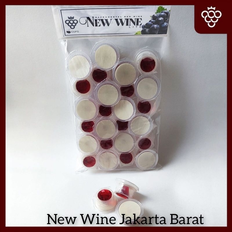 

Paket Ekslusif Anggur Perjamuan Kudus Lite + Hosti Polos Besar - Isi 25