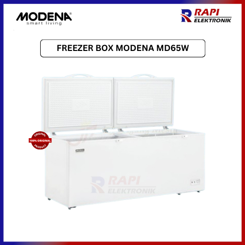 FREEZER BOX MODENA MD65W / MD 65 W / Chest Freezer Kapasitas 650 Liter