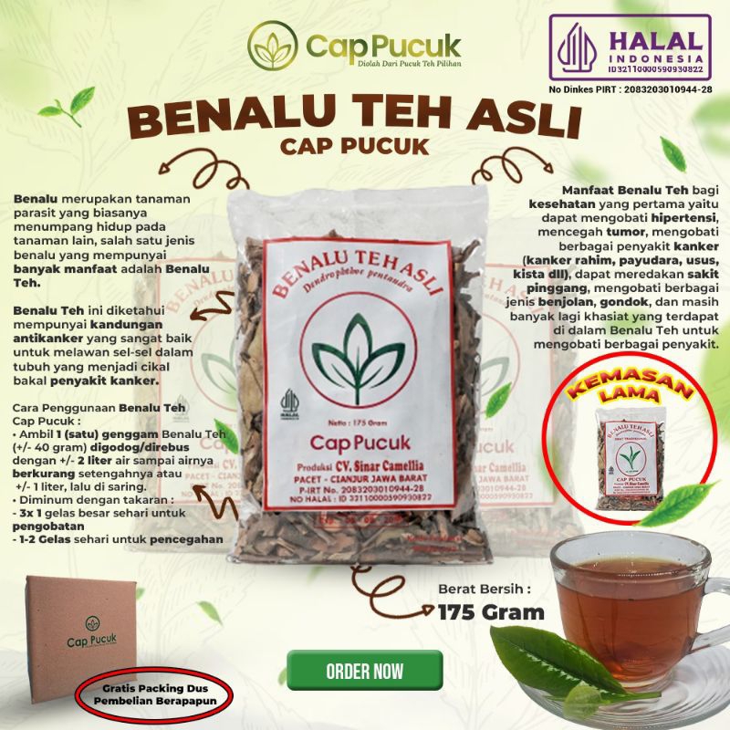 

BENALU TEH ASLI CAP PUCUK